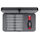 Wiha System-6 Reversible Blade Set Metal Case 281 B11