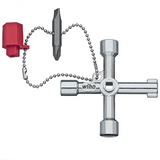 Wiha Switch Cabinet Key Universal Cross Key 246 67
