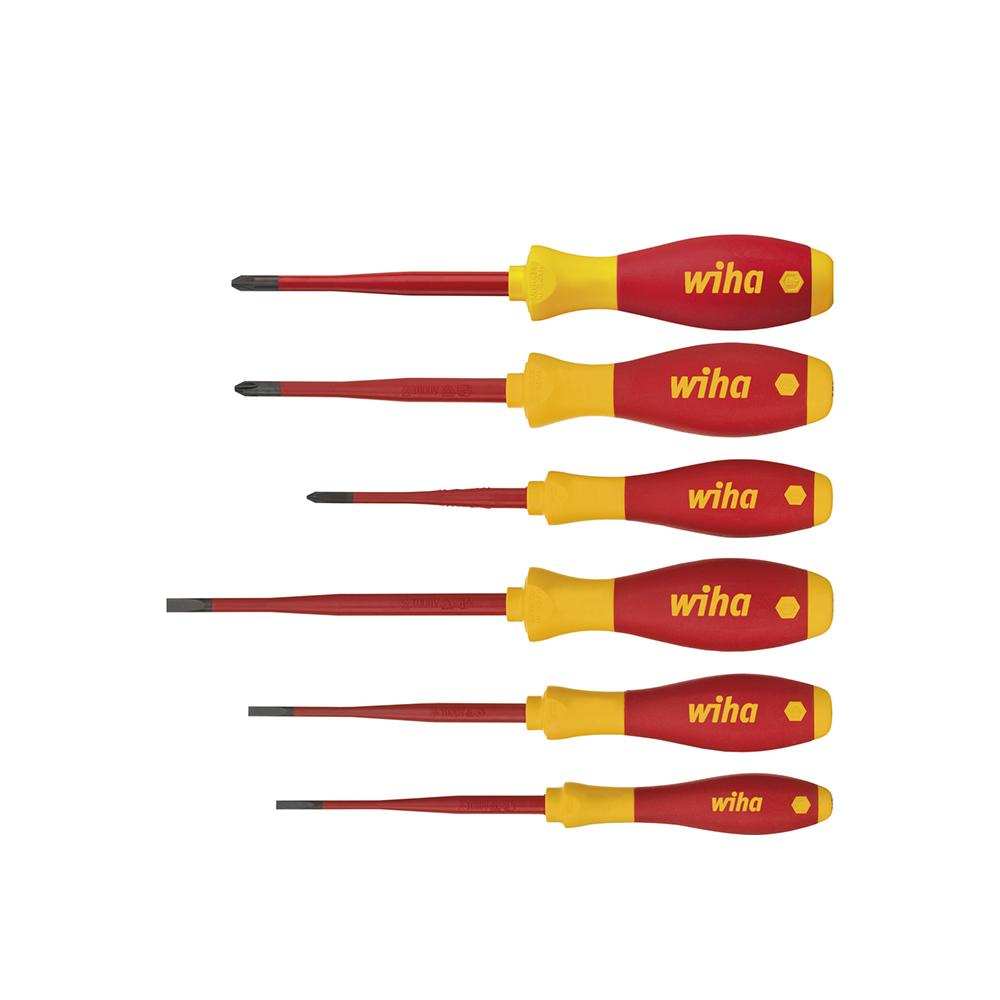Wiha Insulated Screwdriver Set SlimFix 3201 K601