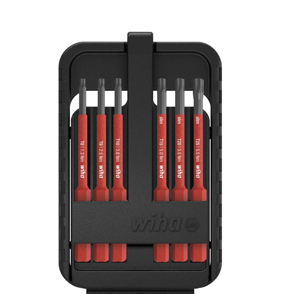 Wiha Insulated Torx Bit Set SlimFix 2831 B501