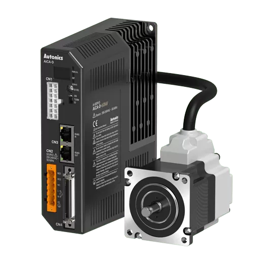 Autonics AiCA Series AC Power 2-Phase Closed-Loop Stepper Motor System with Integrated Controllers