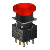 Autonics S16BR Series 16 mm Mushroom-Head Push Button Switches