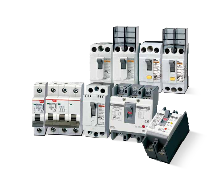 LS Electric 52EGR Beyond X Industrial Distribution Panel MCB/RCBO (Standard RCBO (BKE-series compatible), 50AF RCBO, 5kA @ 220V AC, 15, 30mA, 40~50A)