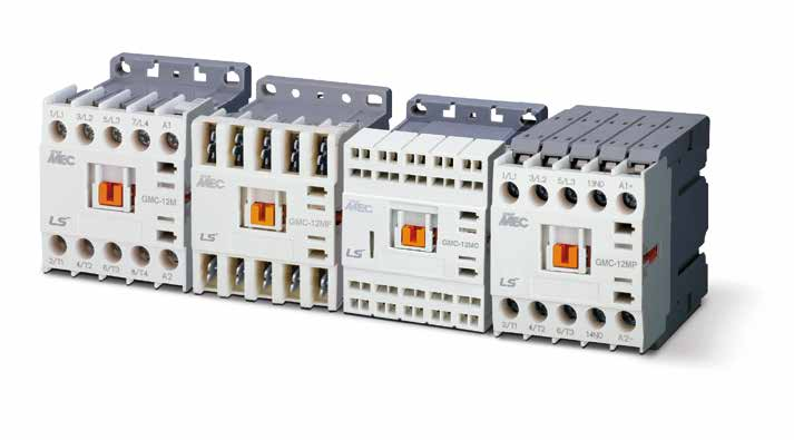 LS Electric Mini MC-9M Standard Magnetic Contactor (9A AC-3, Screw, DC Standard 3W)