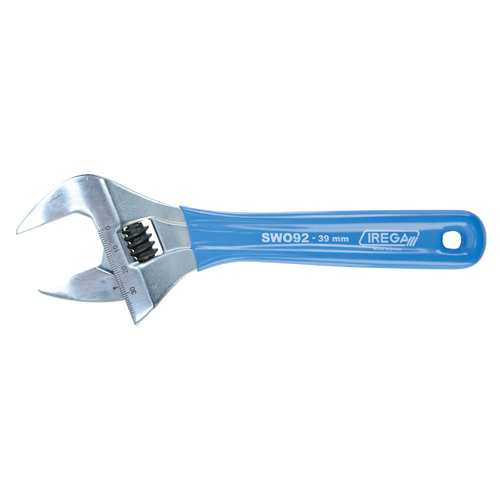 IREGA Super Wide Opening Adjustable Wrench Color Grip