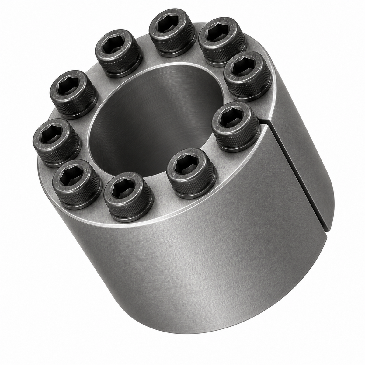 Tsubaki Powerlock AD-N Series Shaft Locking Element (Nickel-Plated / Clean Room (AD-N-KP), Medium (Ø38~90 mm))
