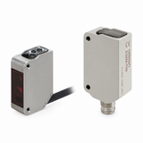 Omron E3ZM Stainless Steel Through-beam Photoelectric Sensor (15m / 0.8m, NPN/PNP, Food Industry)