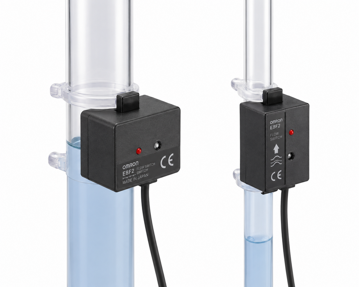 Omron E2K-L Liquid Level Capacitive Sensor (8~26mm Pipe, NPN, NO/NC)