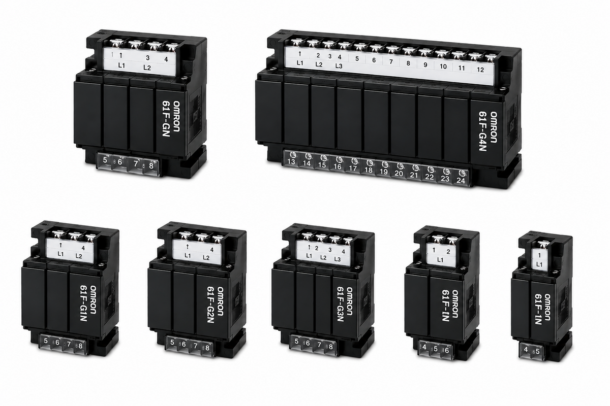 Omron 61F-G[]N Floatless Level Switch Controller (Compact, GN/G1N/G2N/G3N/G4N/IN)