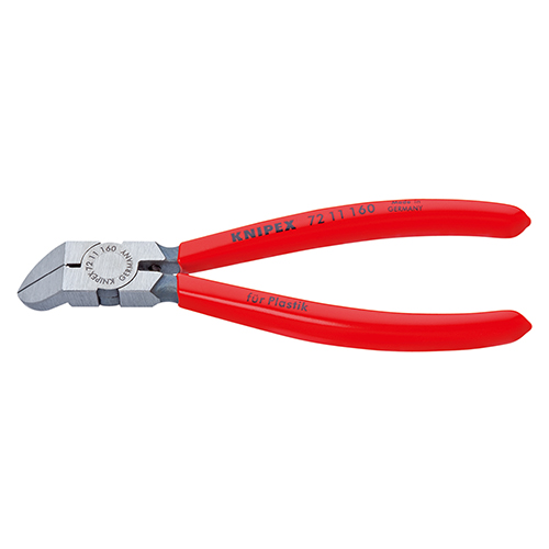 KNIPEX Diagonal Cutter for Plastic 72 11 160 SB (45°)