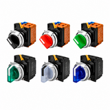 Omron A30NS/NW Selector Switch Parts (Op.Units, LED Lamps, Collar, Contact Blocks, Lighting — shared w/ A22N)