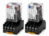 Omron MK-S General-purpose Relay (Varistor, DPDT/3PDT, Plug-in, AC only)