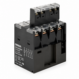 Omron G7Z Multi-pole Power Relay (40A/440VAC, 4PST, DC 12/24V, w/ Auxiliary Contact Block)