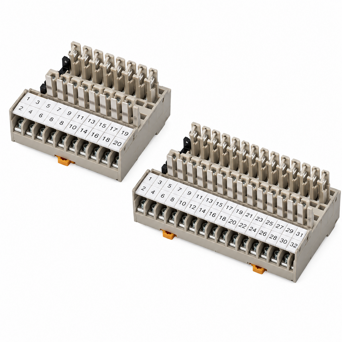 Omron P7TF-IS16/OS16/OS08 I/O Terminal Socket (16/8-point, G7T/G3TA Compatible, 12-220V)