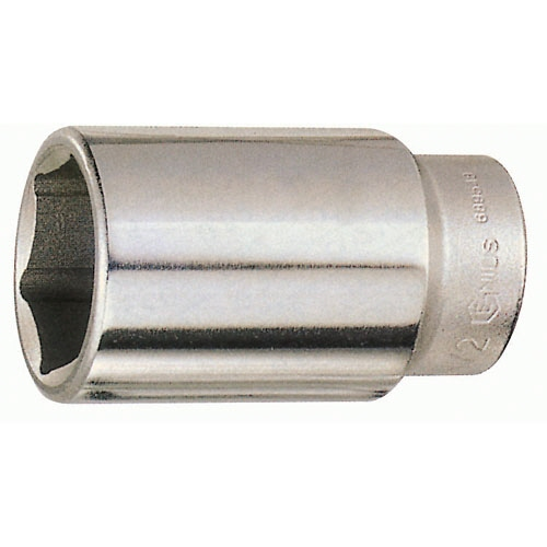 Genius Deep Hand Socket 3/4" Drive 6-Point Metric (41–70mm)
