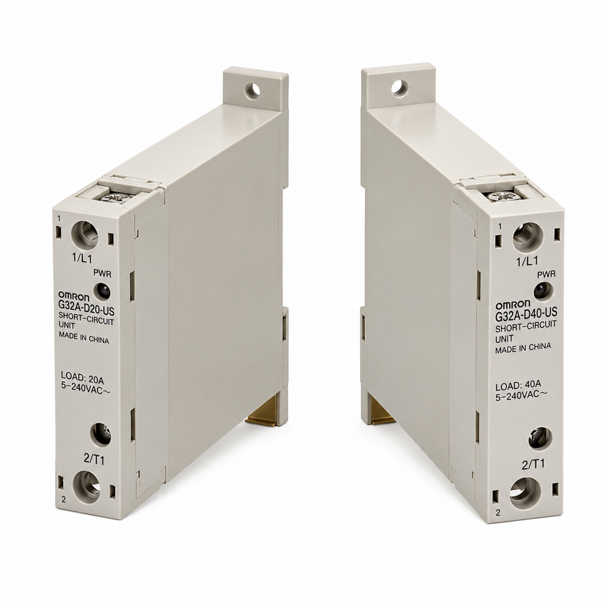 Omron G32A-D Short-circuit Unit (2-wire Switching of 3-phase Power, 10/20/30A)