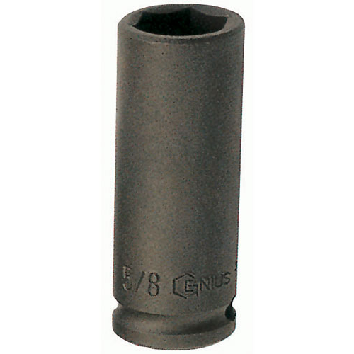 Genius Deep Impact Socket 1/2" Drive 6-Point Metric (23–41mm)