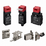 Omron D4NS Safety Door Switch (1/2-Conduit, Slow-action+MBB, M12, High Pull-force, Direct Opening)