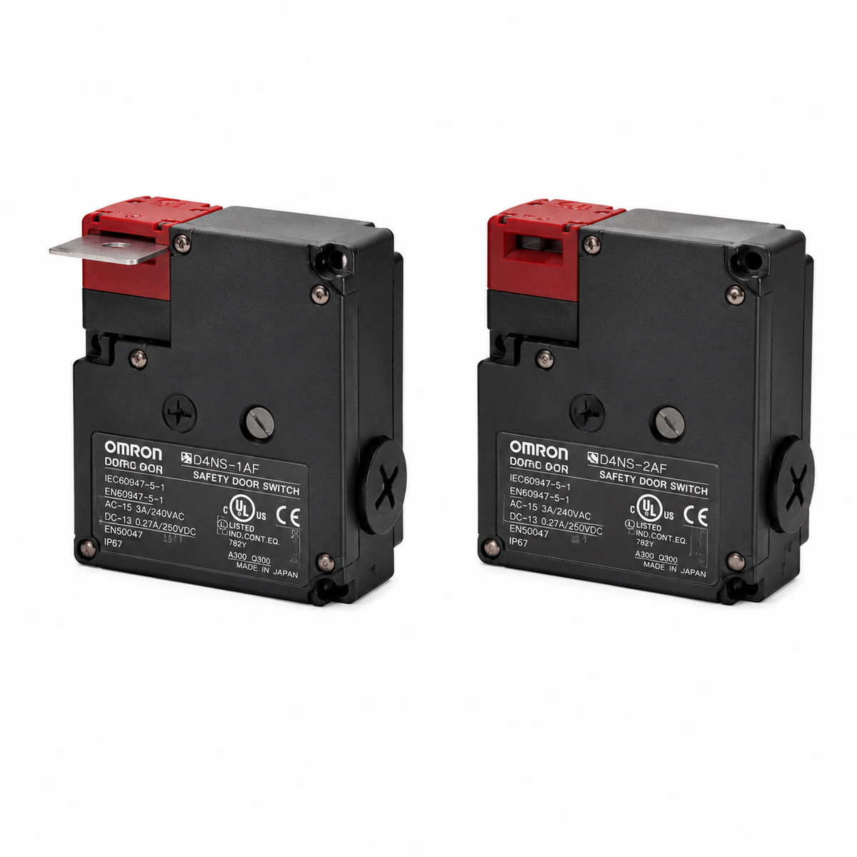 Omron D4NL Guard Lock Safety Door Switch Standard (Resin Key, 8-contact configs, Pg13.5/G1/2/M20/NPT)