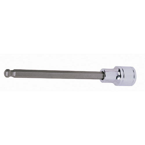 Genius Ball Point Hex Bit Socket 3/8" Drive Long (3–9mm)