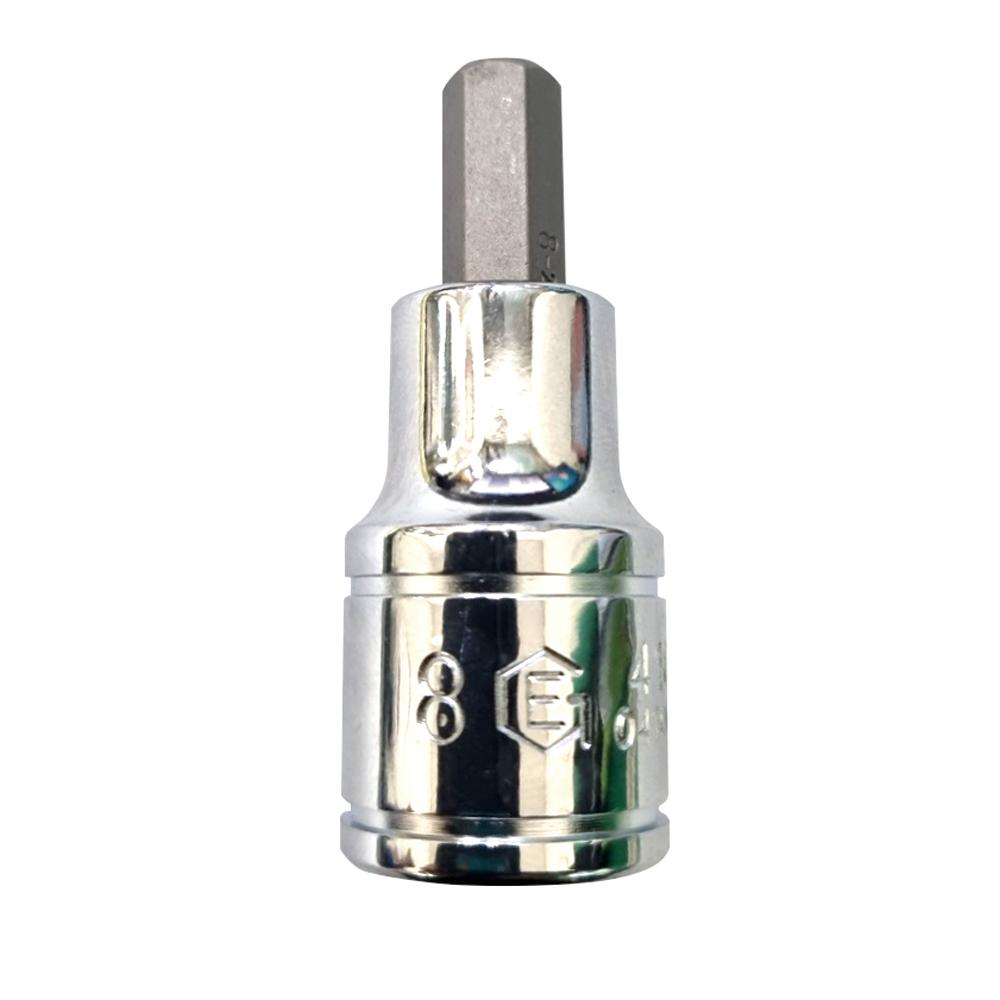 Genius Hex Bit Socket 3/8" Drive Short (3–12mm)
