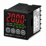 Omron E5CB Temperature Controller (48x48mm, Relay/Voltage Output, TC/RTD Input, 100~240VAC or 24VAC/VDC)