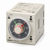 Omron H3CR-F Solid-state Twin Timer (48x48mm, Flicker OFF/ON Start, 11-pin/8-pin, 0.05s~300h)