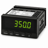 Omron K3MA-L Temperature Meter (Platinum RTD/Thermocouple Input, 2-color LCD, None/1 Relay SPDT, 100~240VAC or 24VAC/VDC)