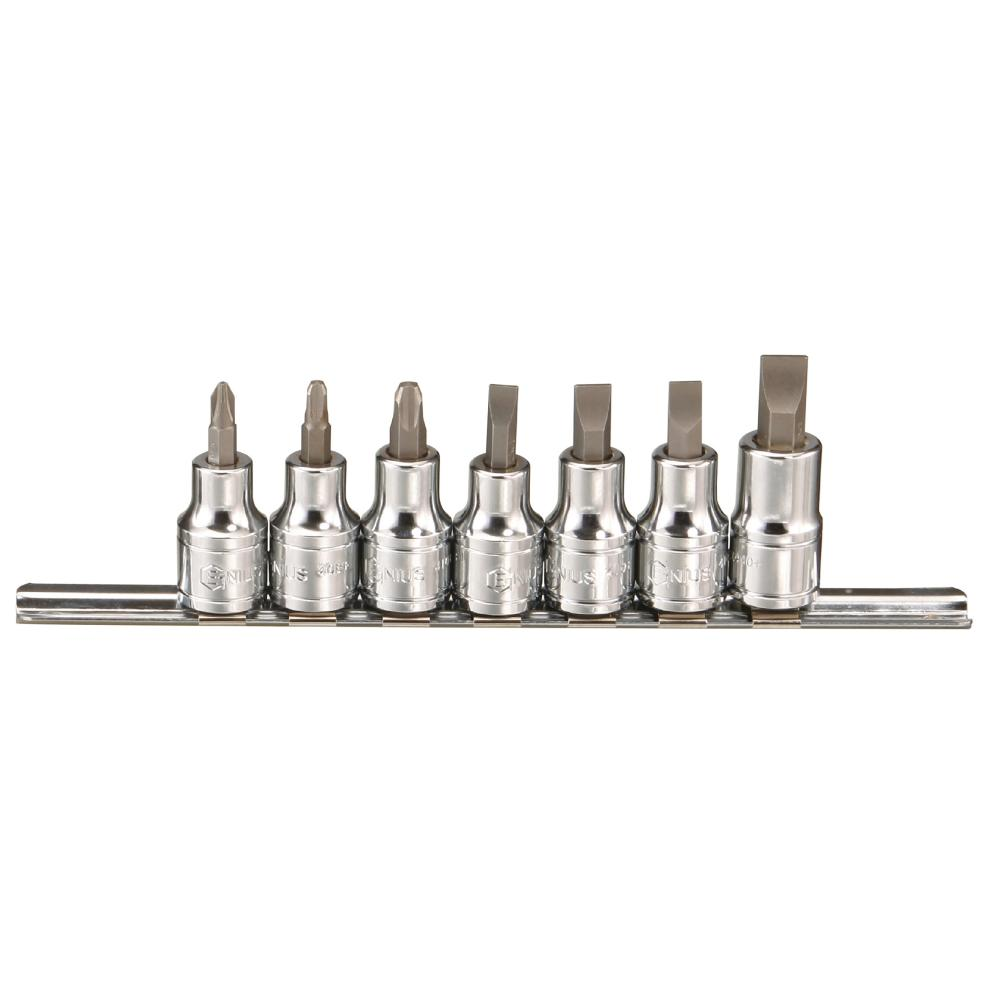 Genius Driver Bit Socket Set BS-407P