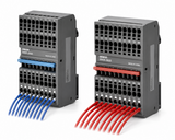 Omron XW6T Common Terminal Block with Visible Indicators (2.5 mm², 8/12/16/20/40 Pins)