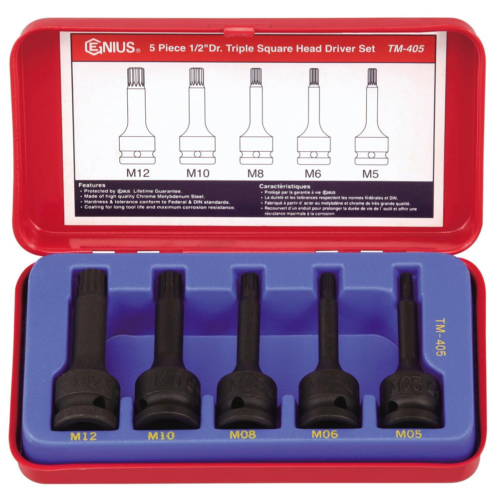 Genius Impact Bit Socket Set TM-305/405