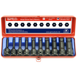 Genius Impact Ball Point Hex Bit Socket Set WH-410MD