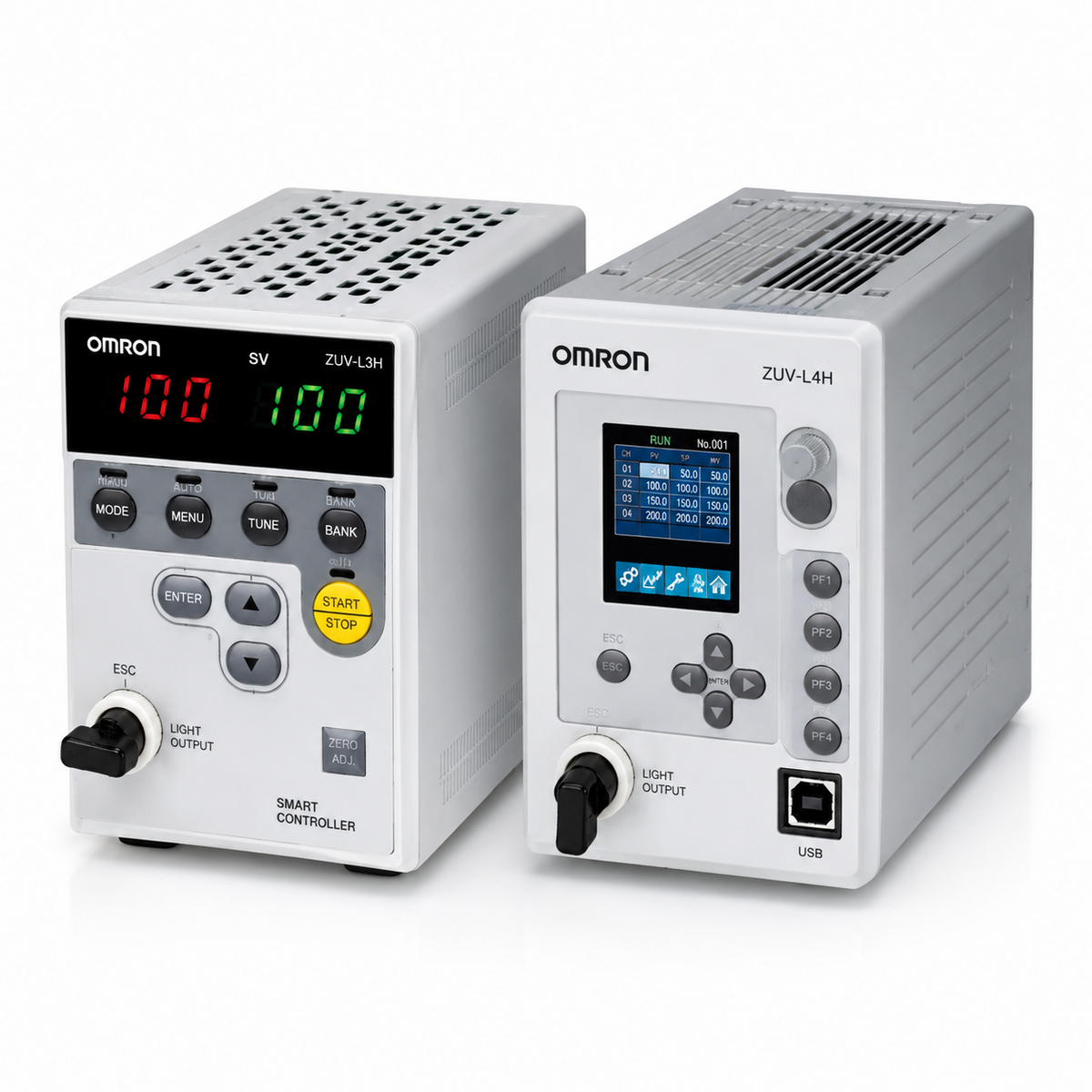 Omron ZUV-H/XC Head Units (365nm) and Extension Cables for ZUV-C20H/C30H