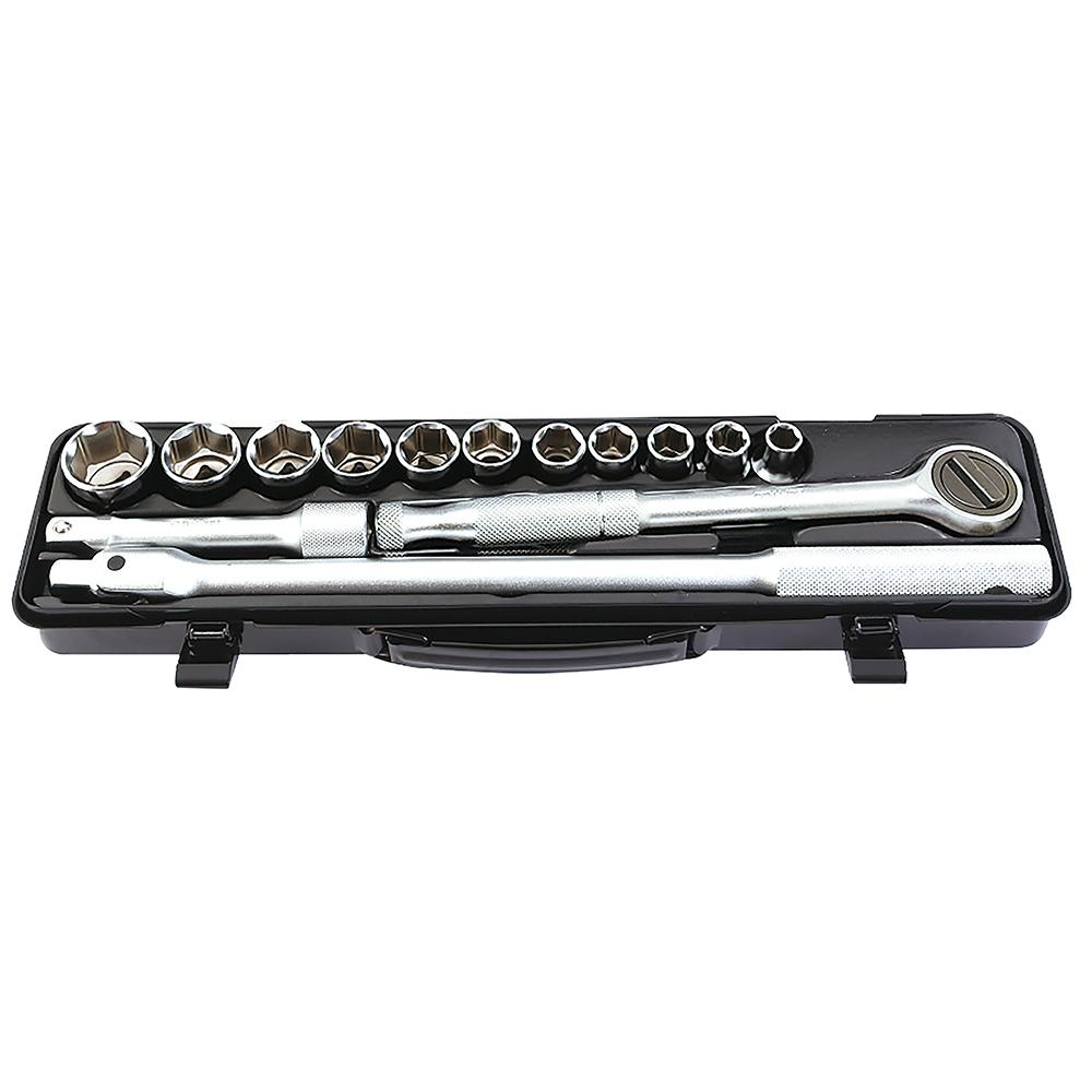 Seshin Buffalo Socket Wrench Set 1/2DR mm Round Head
