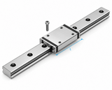 THK RSX-WSM/WM/WNM Miniature LM Guide (Wide Block, Size 5-15)
