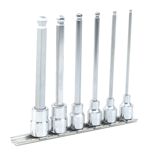 TONE Long Ball Point Hex Bit Socket Set HBH306L