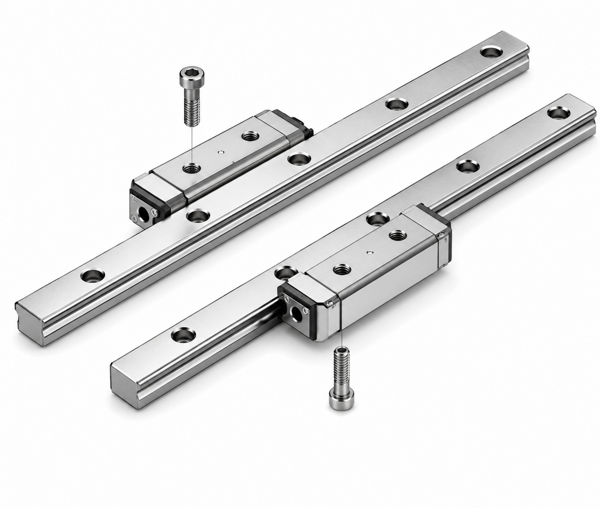 THK HR-918~2555 Separable LM Guide Block (4-Direction Equal Load, DF Structure)
