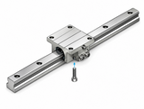 THK NSR-TBC Self-aligning LM Guide Block (Cylindrical Spline, Through-hole Flange)