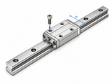 THK SR-M1-W/V High Temperature LM Guide Block (Narrow Width, Stainless, 150°C)