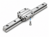 THK SR-M1-TB/SB High Temperature LM Guide Block (Through-hole Flange, Stainless, 150°C)