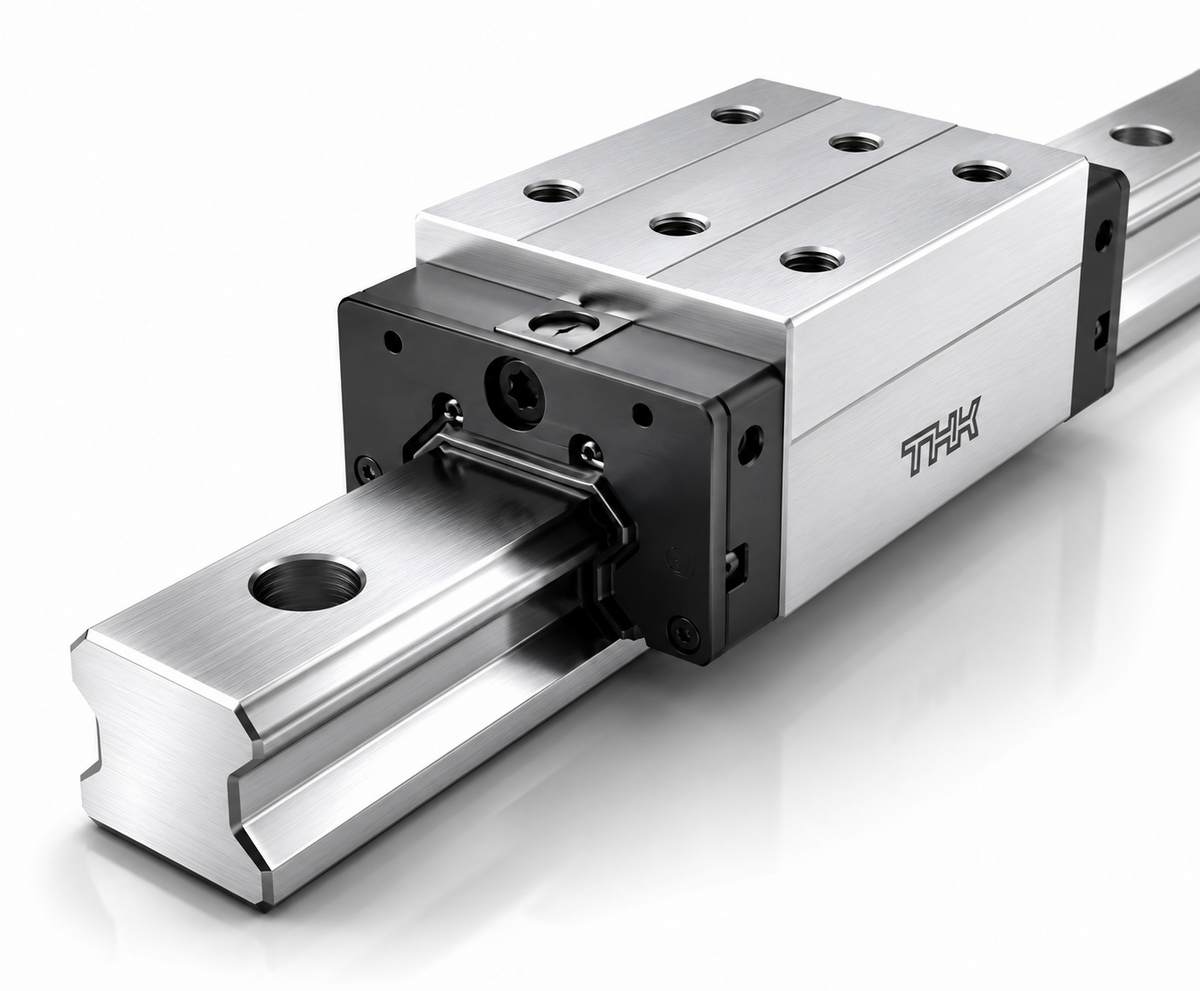 THK HRX-R/LR Super High Rigidity Roller LM Guide Block (Narrow Width, 4-Direction Equal Load)
