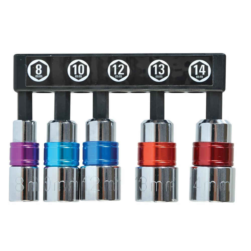 Seshin Buffalo Hex Nut Bit Socket Set BS5S