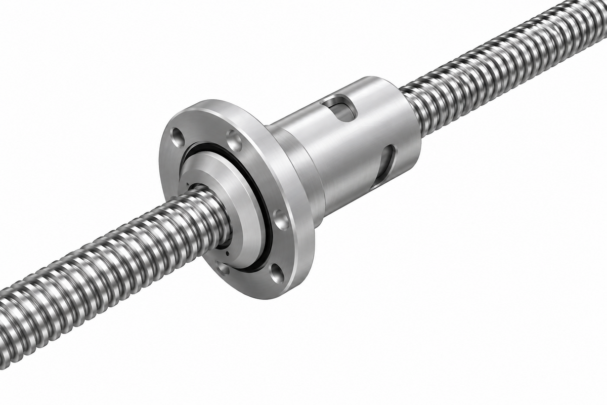 THK DIR Ball Screw (Nut Rotation, Integrated Support Bearing, φ16~40)