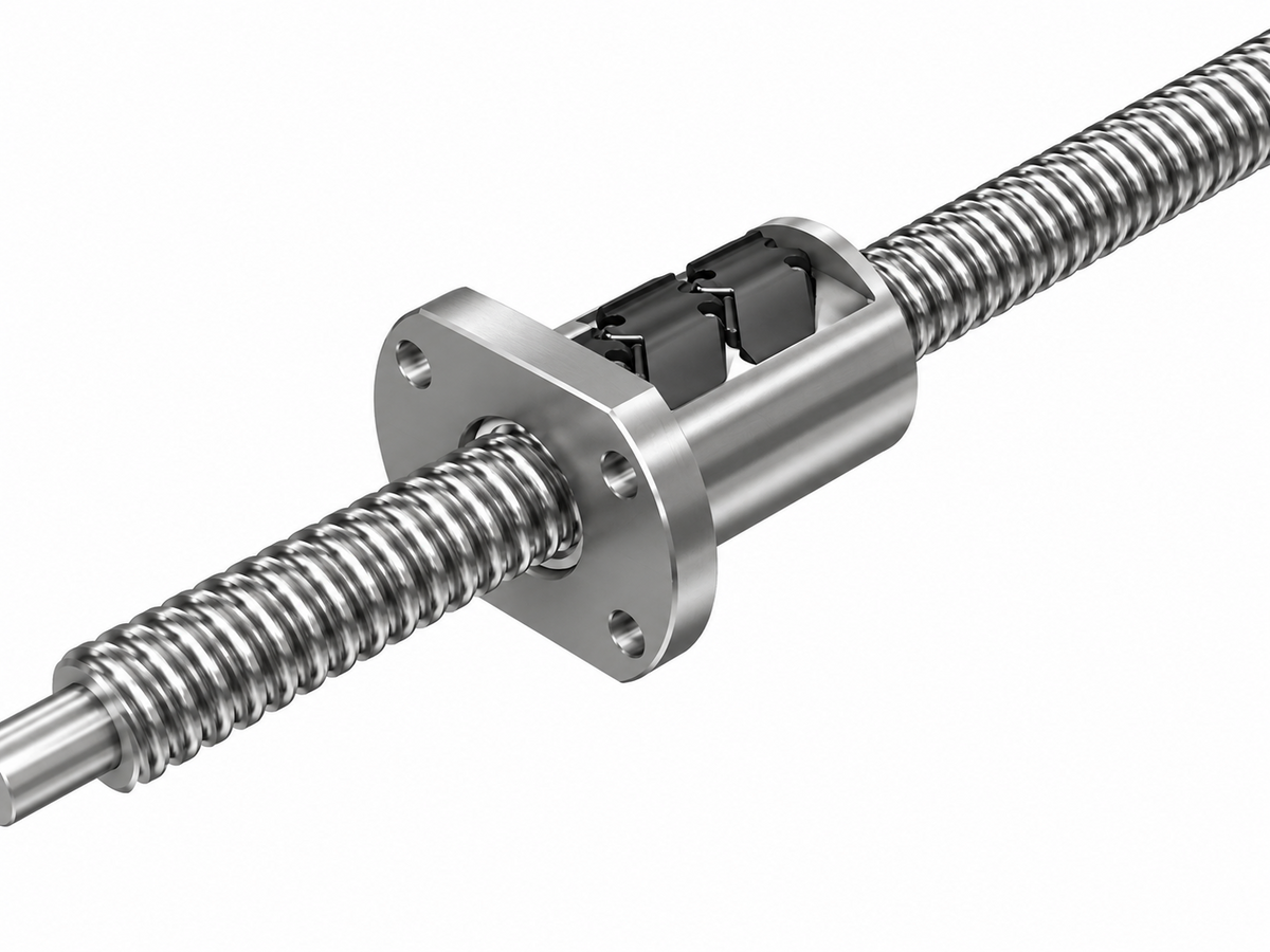 THK BTK-V Rolled Ball Screw (Non-preloaded, Compact Circular, φ10~50)