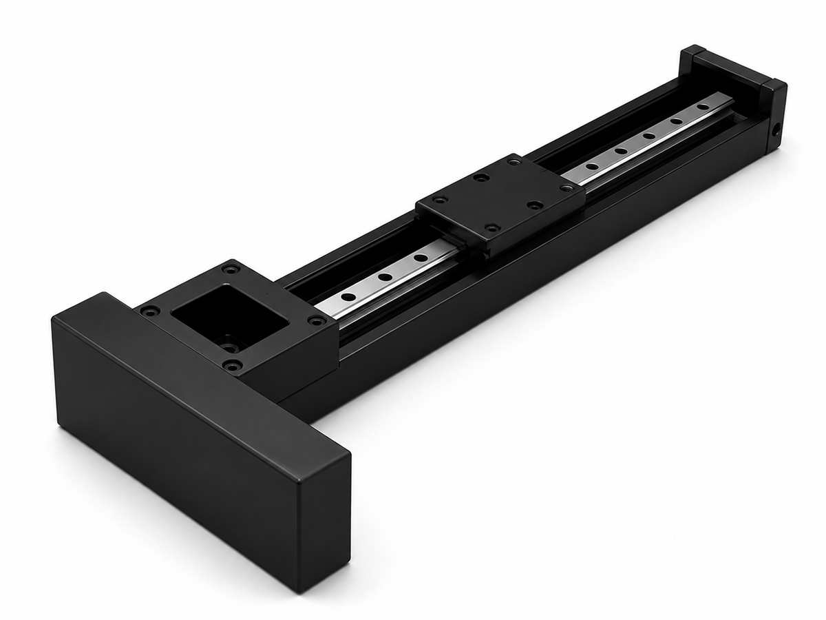 THK SKR33 LM Guide Actuator, Motor Parallel, Block C/D (With Cover, φ33)