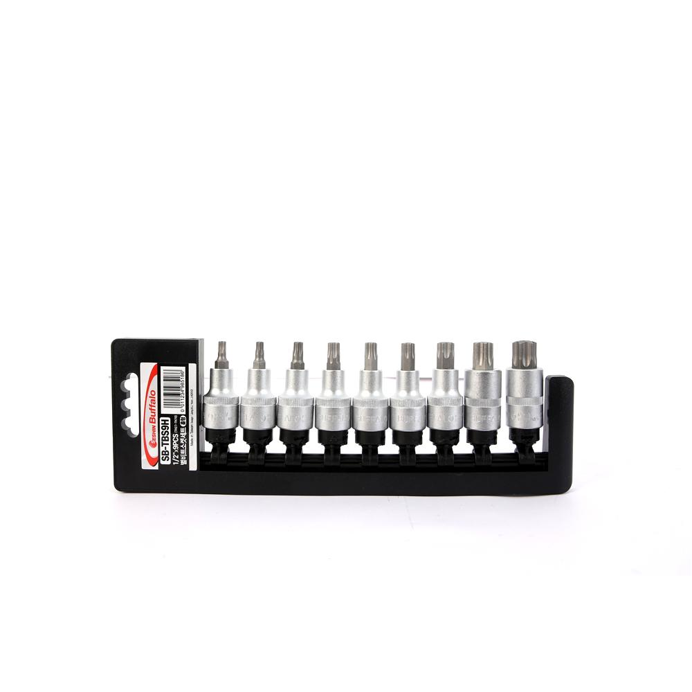 Seshin Buffalo Torx Tamperproof Bit Socket Set SB-TBS9H
