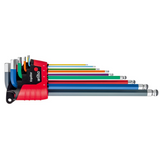 Wiha Color Magic Ring Ball End Hex L-Key Set ERGO SB369R E9F