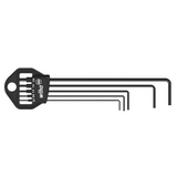 Wiha Hex L-Key Set Black Mini 352HM5B