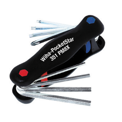 Wiha PocketStar Fold Out Mini Holder Assorted SB351 PM8X