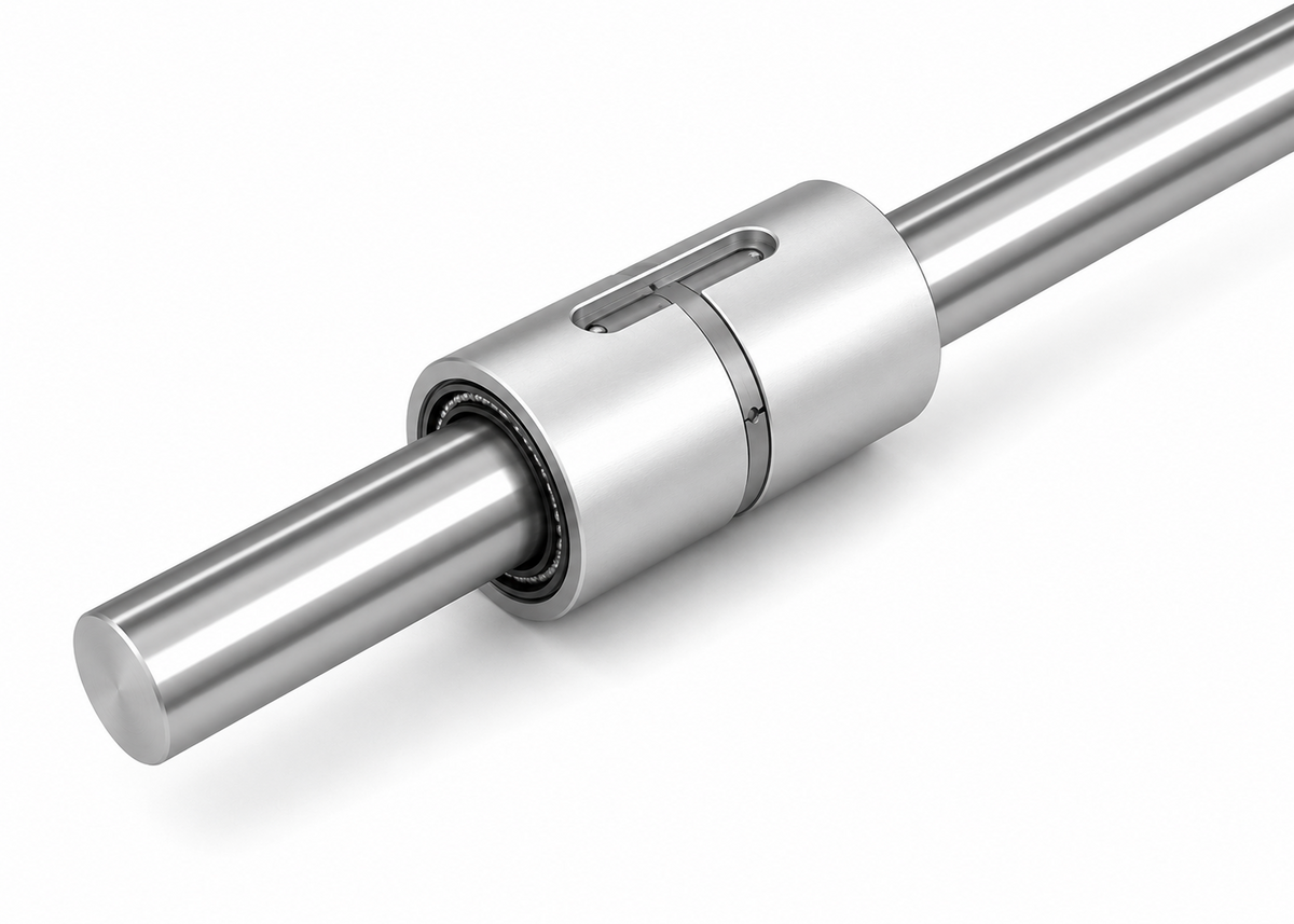 THK LBST Ball Spline Nut (Heavy Load, Long Nut, Cylindrical with Keyway)